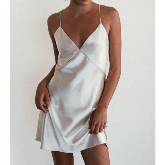 Grace Loves Lace Dresses & Skirts - Grace Loves Lace Silky Satin Moonshine Dress